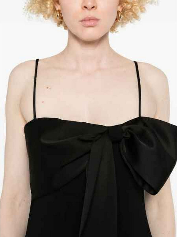 Tute senza manica Donna Liu Jo - Tuta elegante con fiocco - Nero