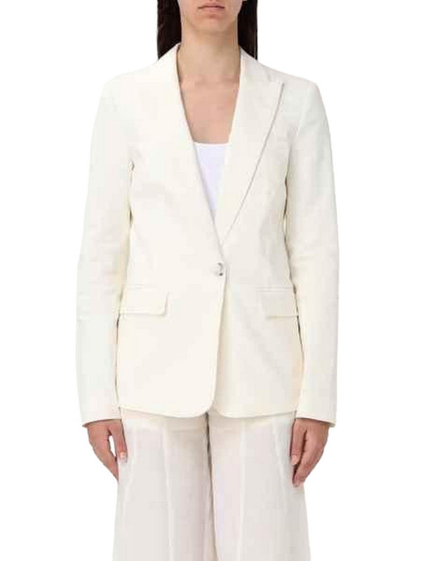 Giacche Donna Pinko - Equilibrato Giacca - Bianco