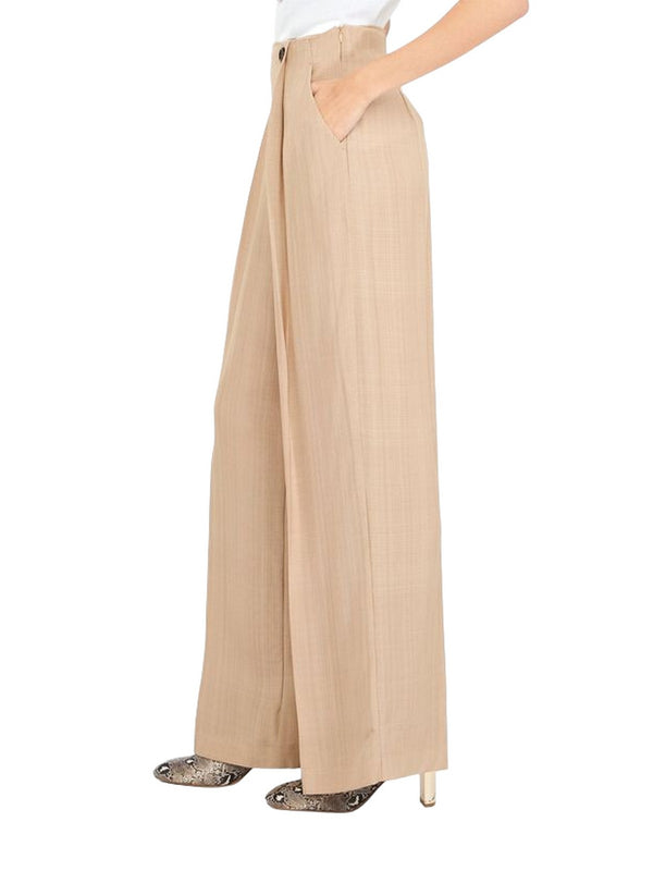 Pantaloni Donna Liu Jo - Pantaloni wide leg - Beige