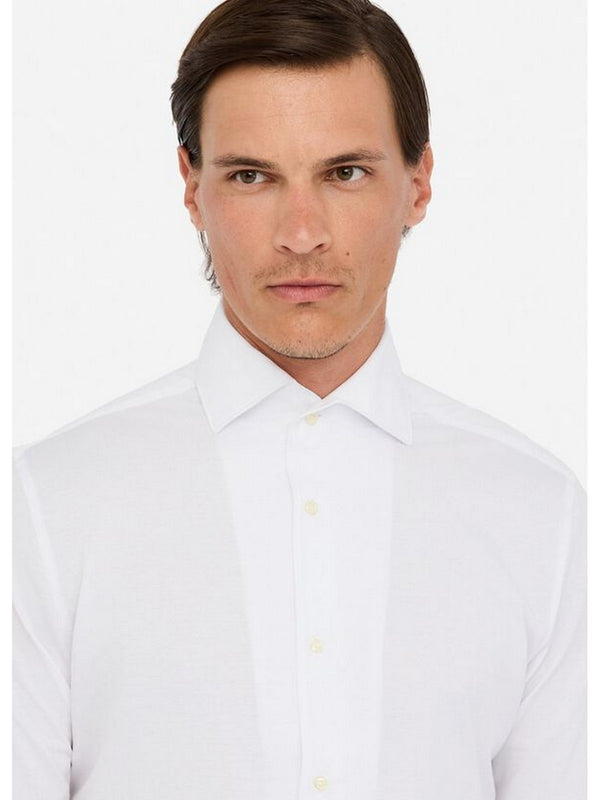 Camicie casual Uomo LIU JO UOMO - Camicia in cotone - Bianco