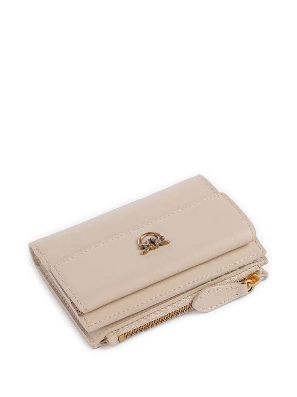 Portafogli Donna Pinko - Portafoglio Compatto - Beige
