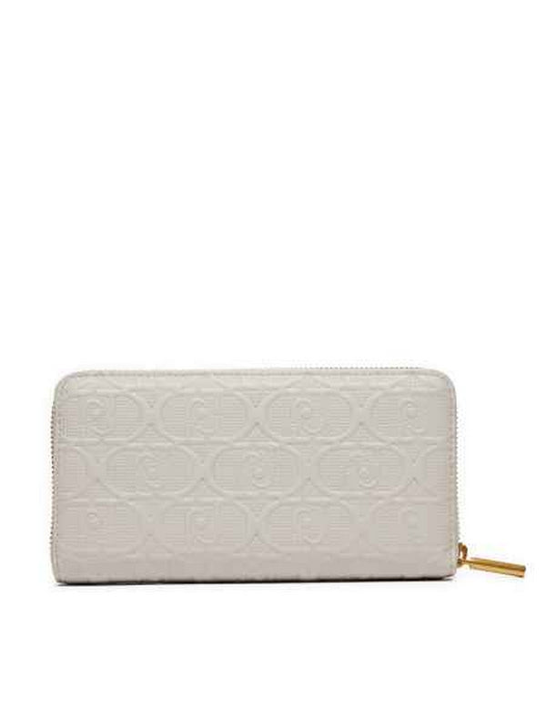 Portafogli Donna Liu Jo - Ecs Xl Zip Around - Beige