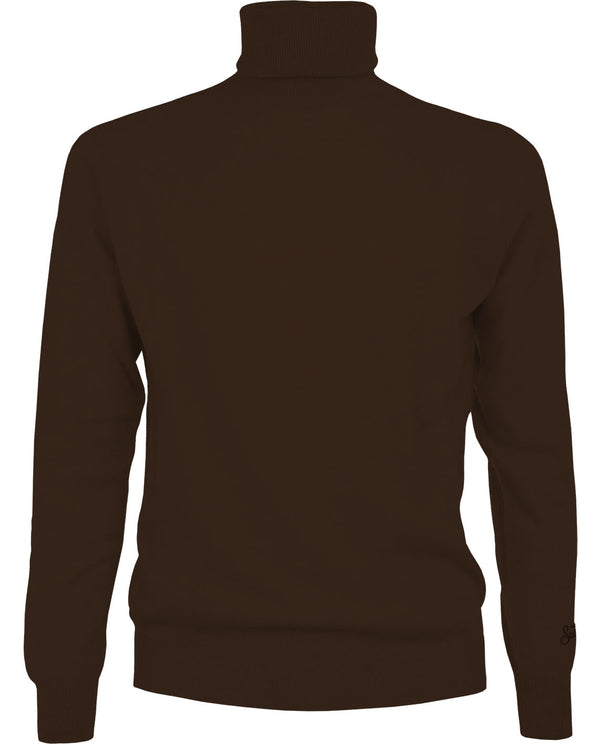 Maglie Uomo Mc2 Saint Barth - Maglia Bond Merino Cash - Marrone