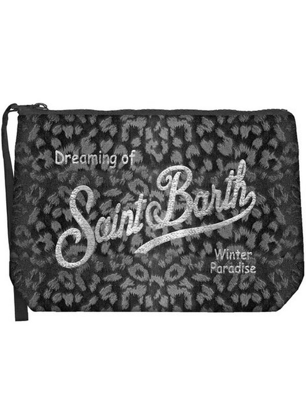 Pochette e Clutch Donna Mc2 Saint Barth - Pochette Aline Velvet - Grigio