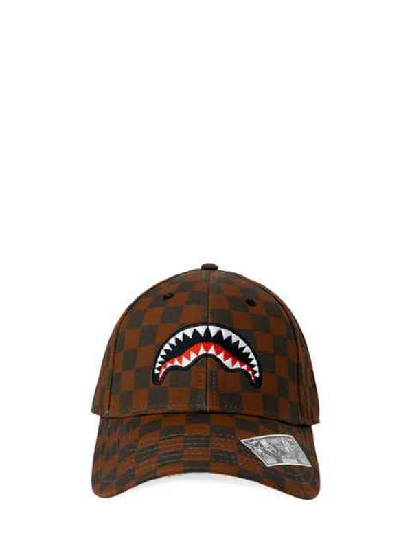 Cappellini da baseball Uomo Sprayground - Smooth Check Cap Brown - Marrone