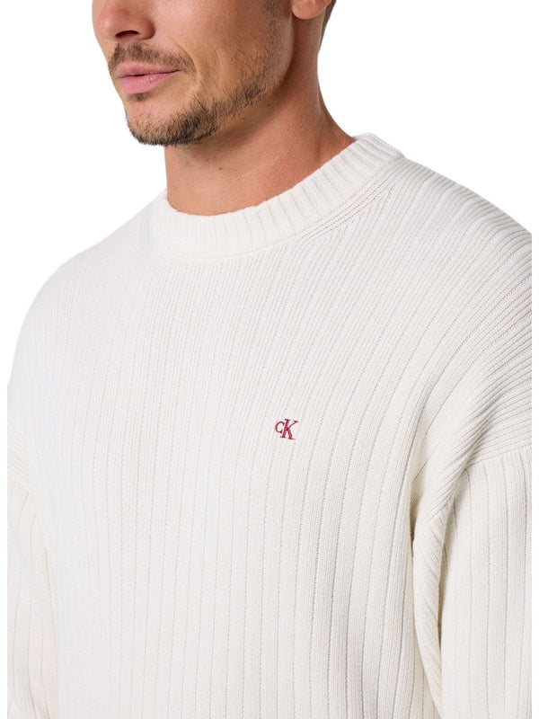 Maglie Uomo Calvin Klein - Maglia - Bianco