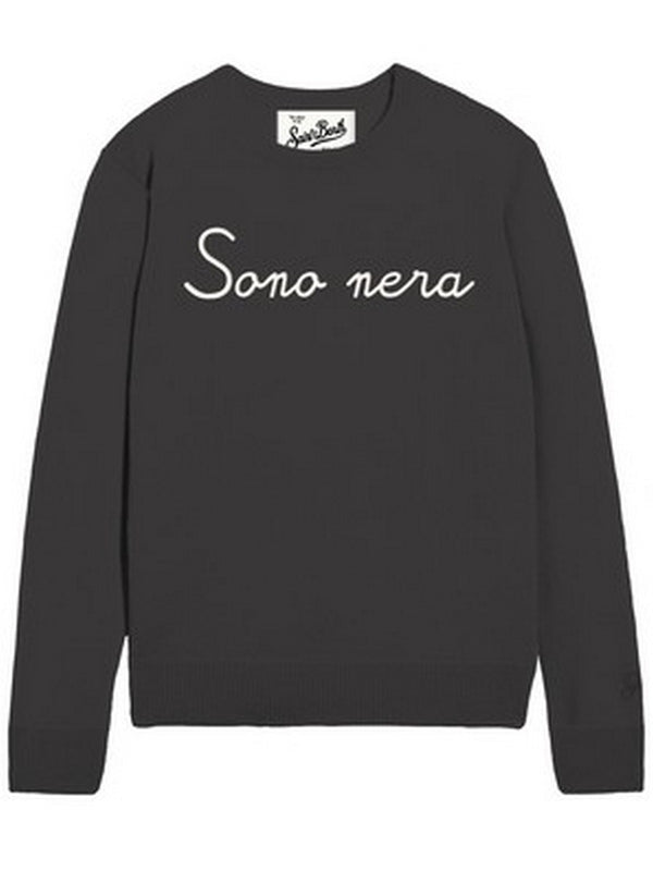Maglie Donna Mc2 Saint Barth - MC2 SAINT BARTH Maglione Donna NEW QUEEN - Nero