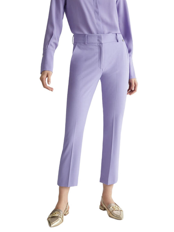 Pantaloni Donna Liu Jo - Pantalone Trombetta - Viola