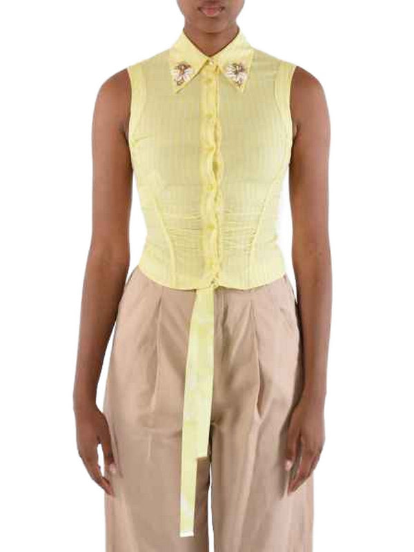 Camicie Donna Pinko - Clio Camicia Popeline - Giallo