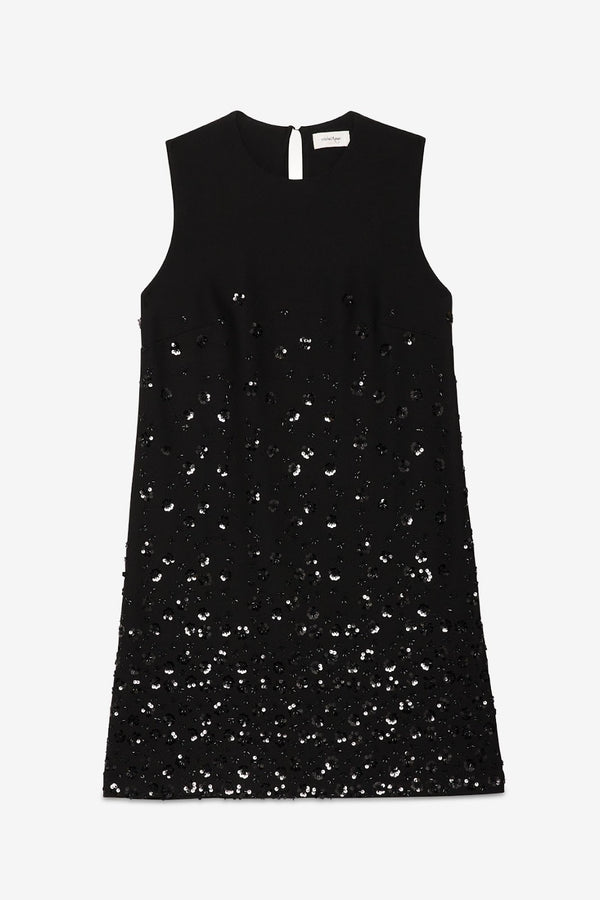 Vestiti da cocktail Donna ottod'Ame - Abito corto con paillettes - Nero