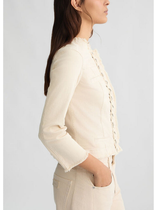 Giubbini Donna Liu Jo - Giacca beige con strass - Beige