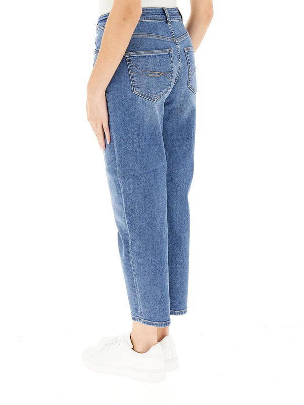 Jeans Donna Liu Jo - Pant. Carrot H.w - Denim