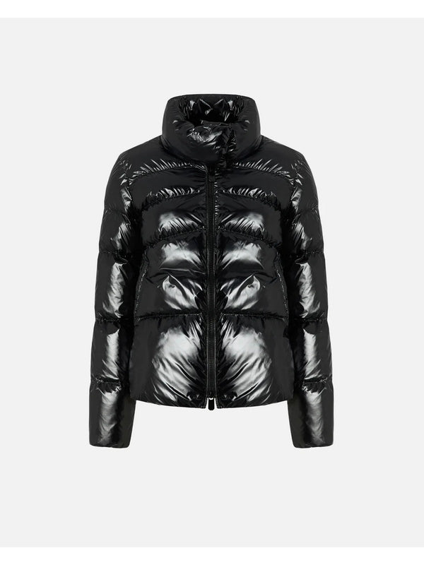 Piumini Donna Pinko - Piumino Caban Crystal Nylon - Nero