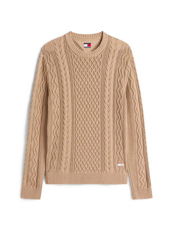 Maglioni Uomo Tommy Hilfiger - Maglione - Beige