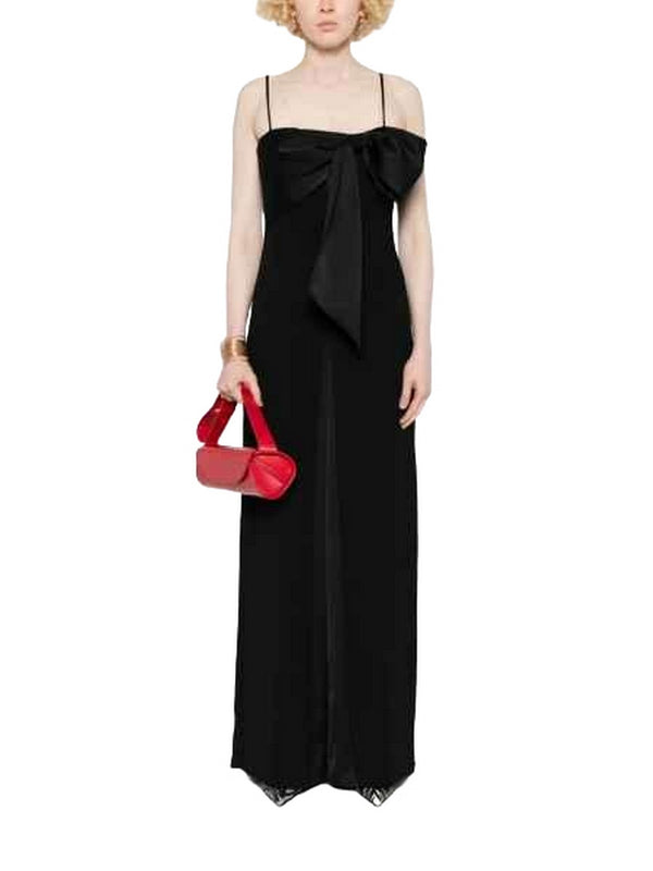 Tute senza manica Donna Liu Jo - Tuta elegante con fiocco - Nero