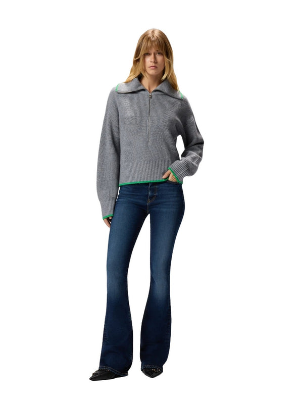 Jeans Donna Pinko - Jeans flared denim power stretch - Denim