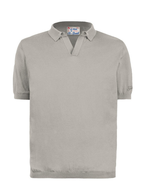 Polo Uomo Mc2 Saint Barth - Polo Sloan in maglia - Sabbia
