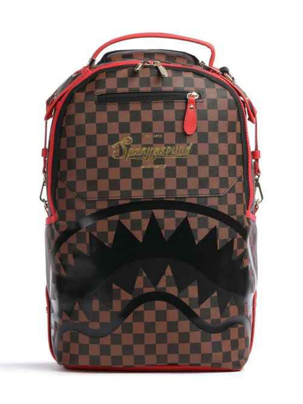 Zaino monospalla Uomo Sprayground - Zaino Takeover The Throne - Marrone