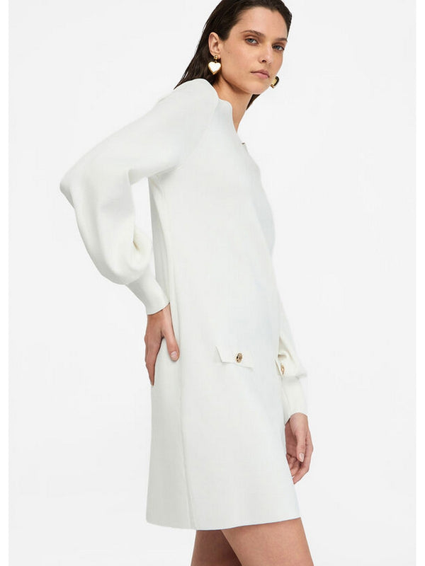 Vestiti casual Donna Liu Jo - Abito in maglia - Bianco