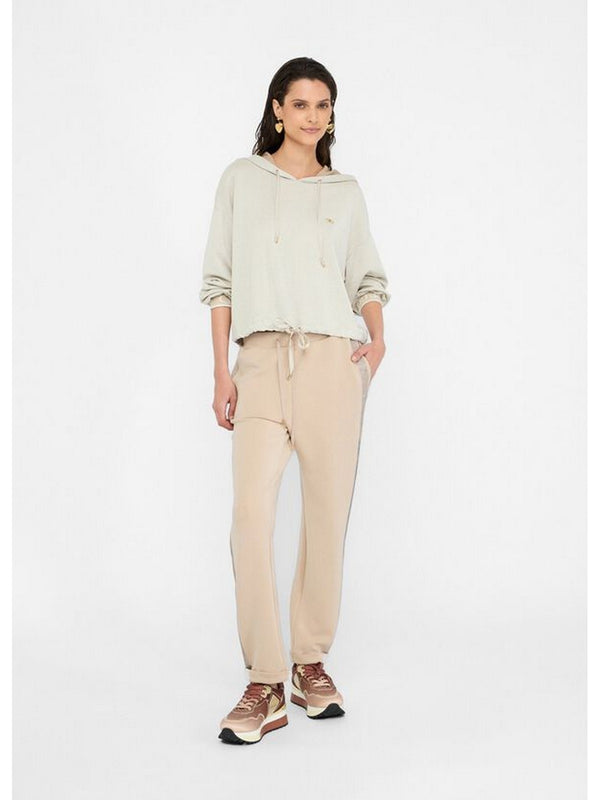 Felpe con cappuccio Donna Liu Jo - Felpa lurex® con cappuccio - Beige