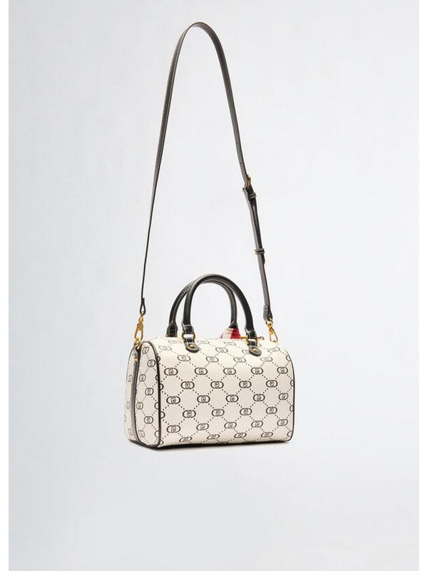 Borse a mano Donna Liu Jo - Borsa monogram con foulard - Panna