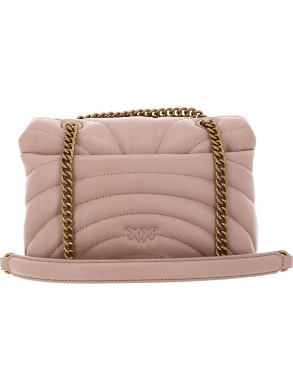 Borse a tracolla Donna Pinko - Love Puff Mini Cl - Cipria