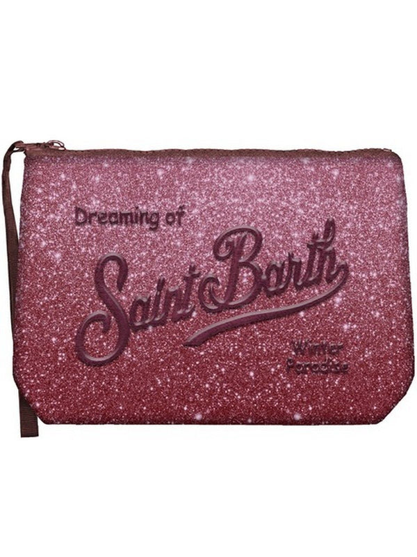 Pochette e Clutch Donna Mc2 Saint Barth - Pochette Aline Lurex - Bordeaux