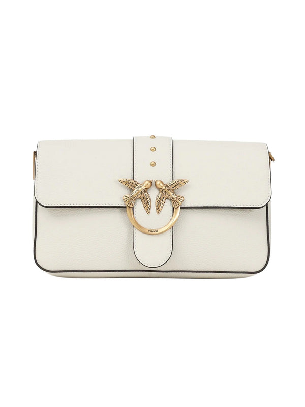 Borse a tracolla Donna Pinko - Borsa Love One Classic Slouchy - Bianco