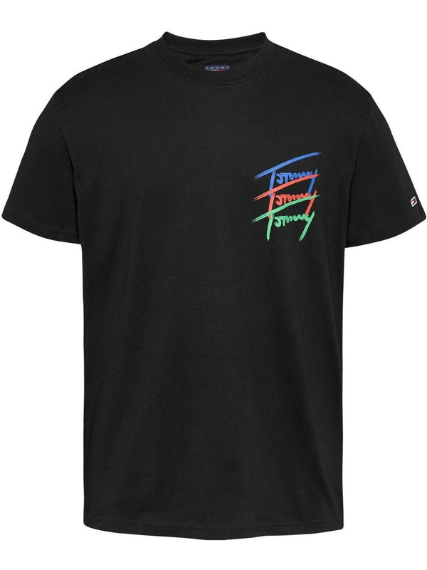 T-shirt Uomo Tommy Hilfiger - T-Shirt - Nero