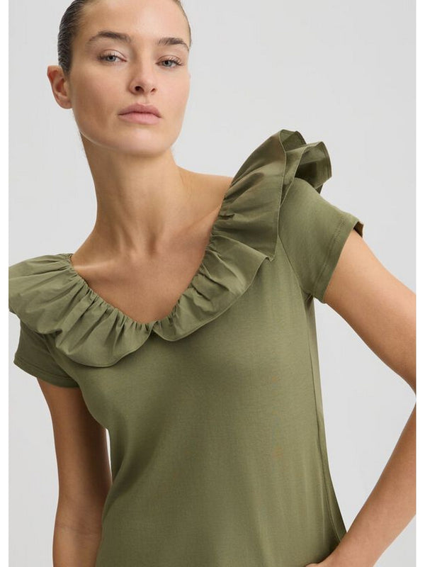 Bluse Donna Liu Jo - Blusa in popeline - Verde