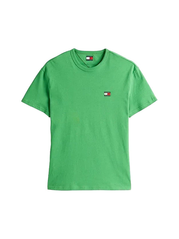 T-shirt Uomo Tommy Hilfiger - t-shirt BADGE LOGO - Verde