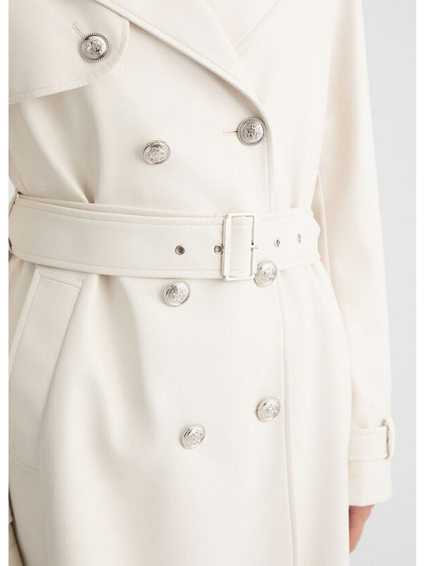 Giacche impermeabili Donna Liu Jo - Trench in tessuto spalmato - Bianco