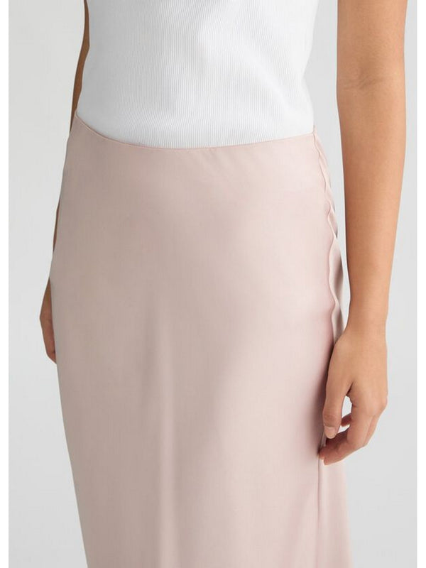 Gonne eleganti Donna Liu Jo - Gonna lunga rosa in raso - Rosa