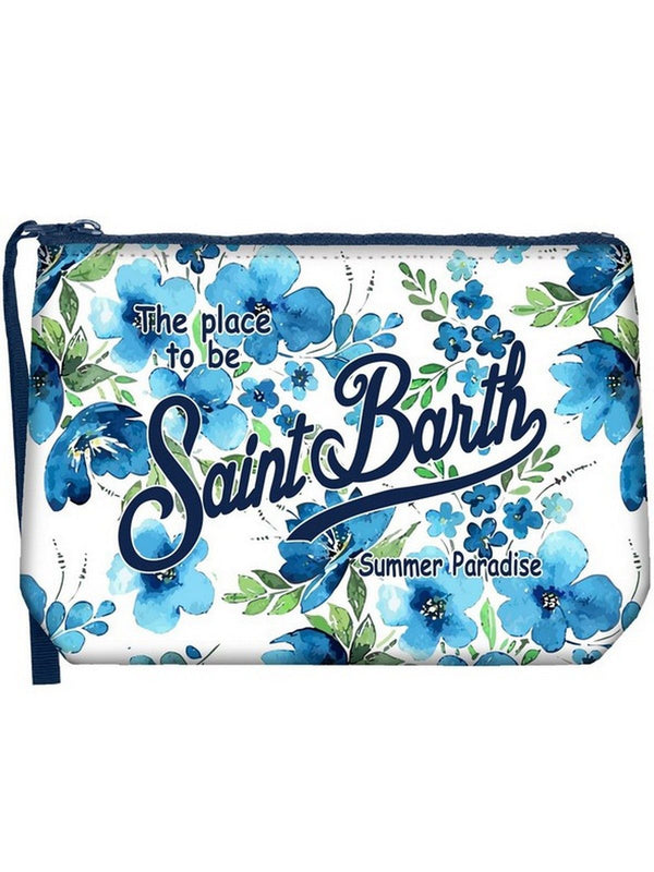 Pochette e Clutch Donna Mc2 Saint Barth - POCHETTE ALINE CON STAMPA daphne - Azzurro