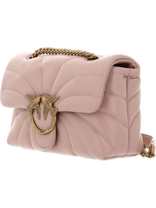 Borse a tracolla Donna Pinko - Love Puff Mini Cl - Cipria