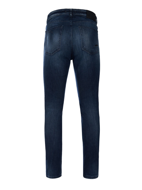 Jeans Uomo Michael Coal - Jeans DAVID Capri Slim W604 - Blu