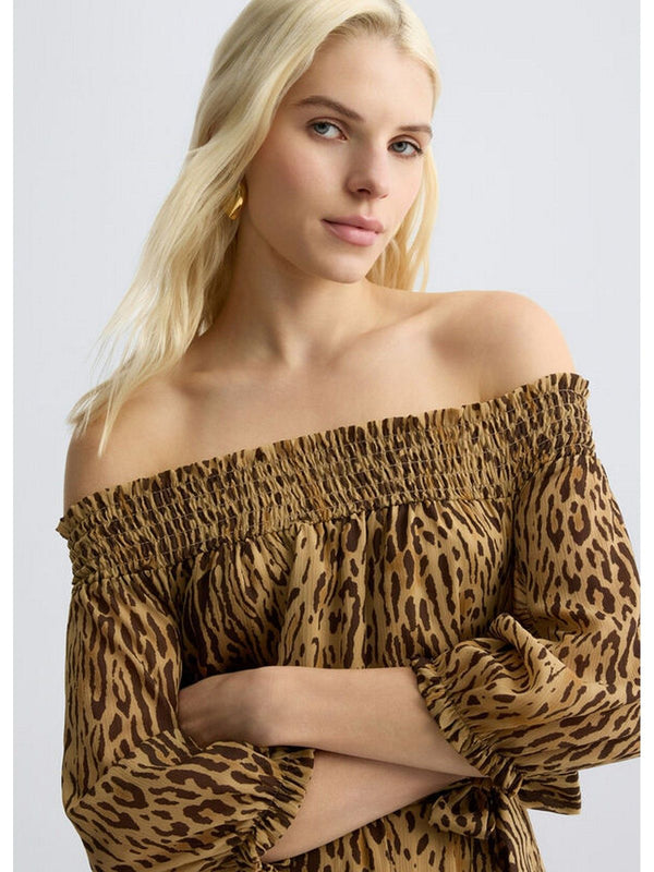 Vestiti da cocktail Donna Liu Jo - Abito animalier - Multicolore