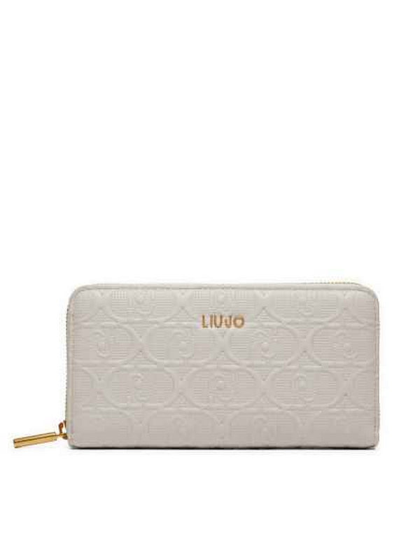 Portafogli Donna Liu Jo - Ecs Xl Zip Around - Beige
