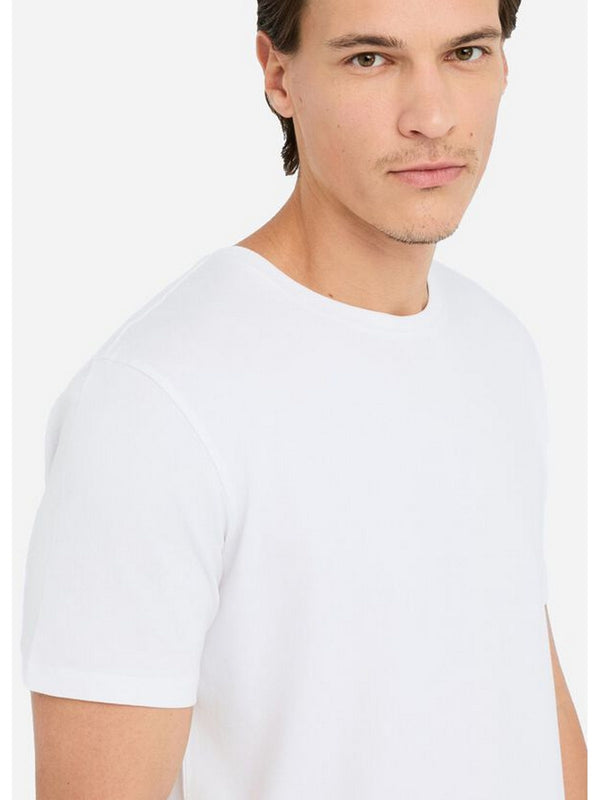 T-shirt Uomo LIU JO UOMO - T-shirt in cotone - Bianco
