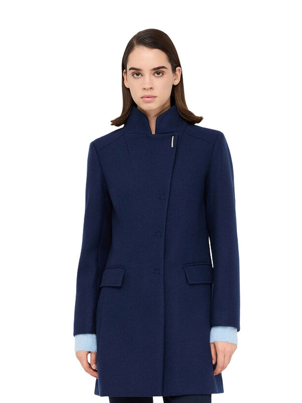 Cappotti Donna Liu Jo - Cappotto in panno double - Blu