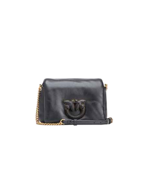 Borse a tracolla Donna Pinko - Baby Love Bag Click Puff Nappa - Nero