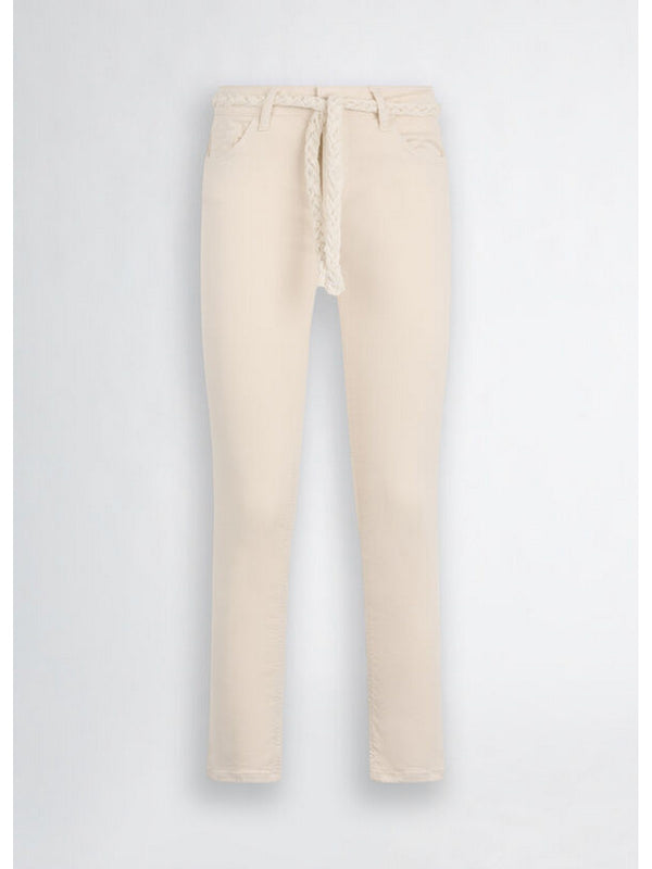 Pantaloni Donna Liu Jo - Pantaloni skinny con cintura - Beige