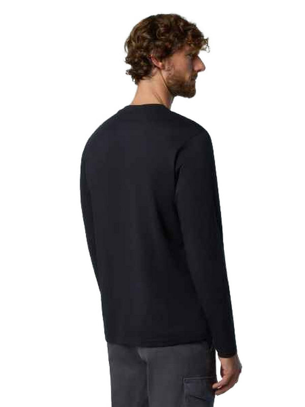 T-shirt Uomo North Sails - T-shirt a maniche lunghe - Nero