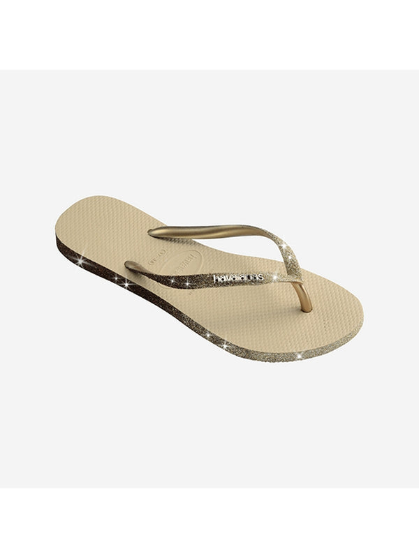 Infradito Donna Havaianas - Havaianas Slim Sparkle - Sabbia