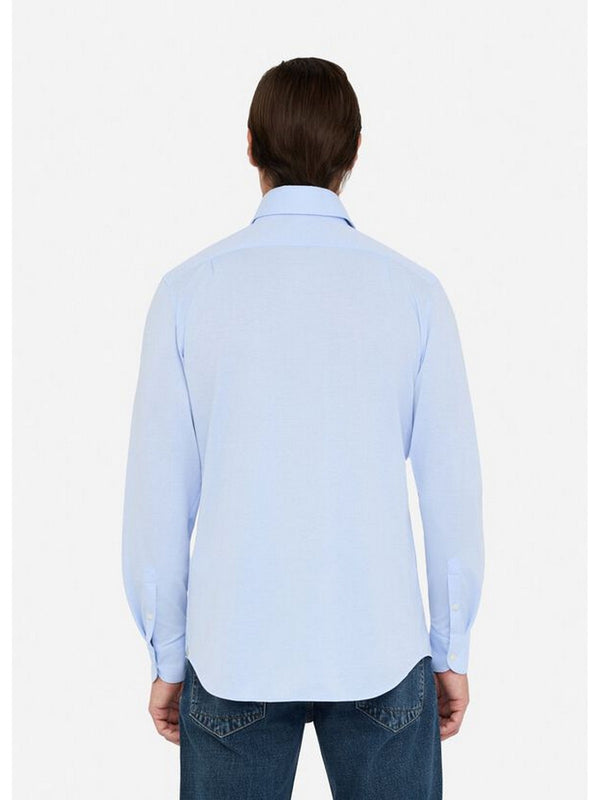 Camicie casual Uomo LIU JO UOMO - Camicia in cotone - Celeste