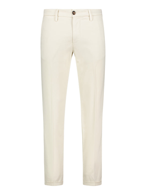 Pantaloni Uomo Re-Hash - Pantalone Mucha - Bianco