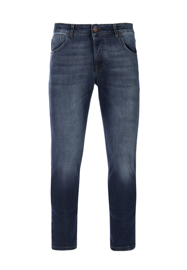 Jeans Uomo Michael Coal - Jeans DAVID Capri Slim W635 - Blu