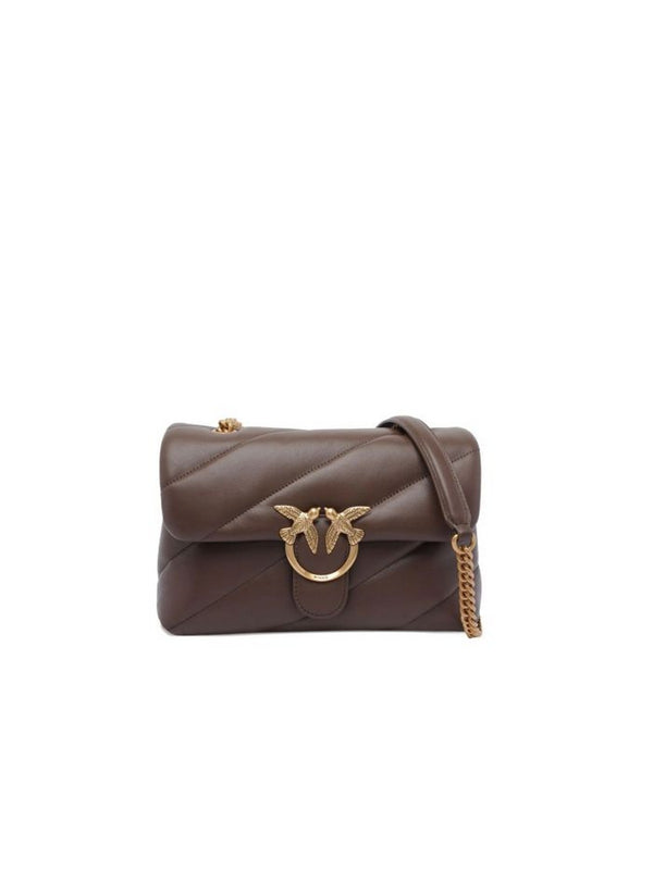 Borse a tracolla Donna Pinko - Love Classic Puff Cl Sheep - Marrone