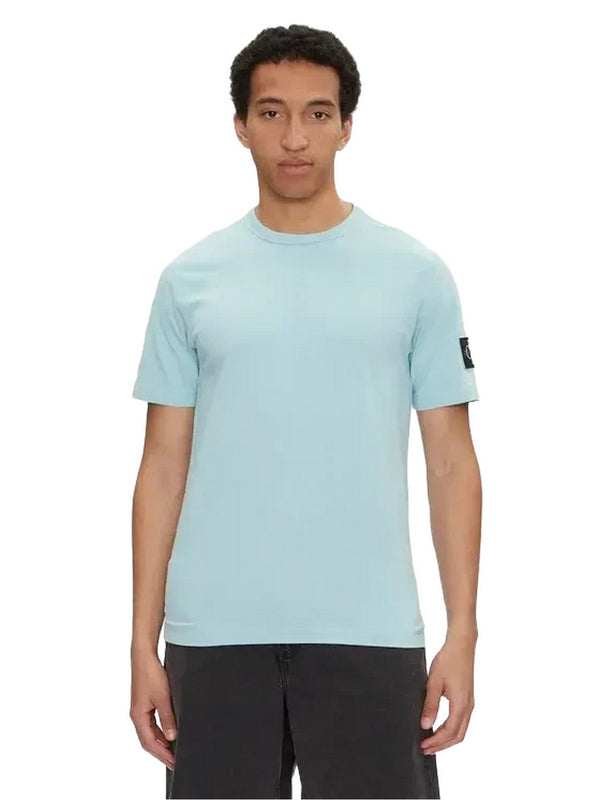 T-shirt Uomo Calvin Klein - T-Shirt Badge Regular Tee - Verde