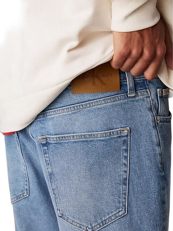 Jeans Uomo Calvin Klein - Dad jeans - Denim
